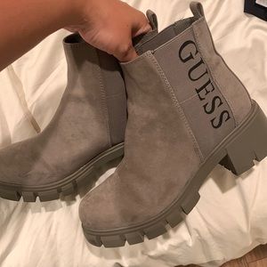 Guess Block Heel Booties